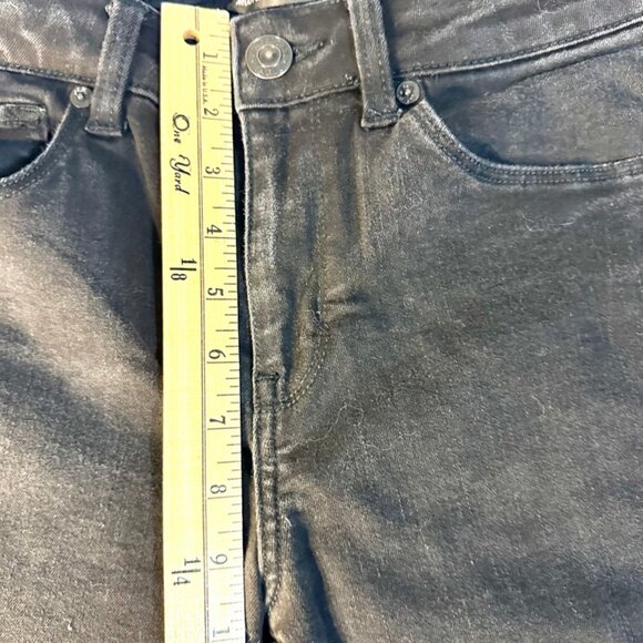 American Eagle Jeans Size 10 Regular Inseam 30 inches Black Boot cut - Picture 6 of 11